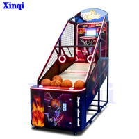 Vente directe usine : Machine de jeu de basket-ball d'arcade en métal à fort rendement, avec simulateur de tir multijoueur d'intérieur, équipement de divertissement