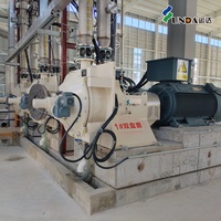 Peralatan Pemurnian Kertas Yunda SS304 Double Disc Refiner Konsistensi Rendah dengan Sistem Pengumpanan PLC, Hemat Energi, Kapasitas Tinggi, dan Dapat Disesuaikan