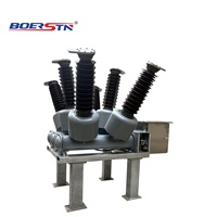 Interruptor de Circuito Trifásico de 110kV 220kV para Exteriores con Aislamiento de Gas SF6 |   Interruptor de Circuito de Tanque Muerto de Alta Tensión (GIS CB)
