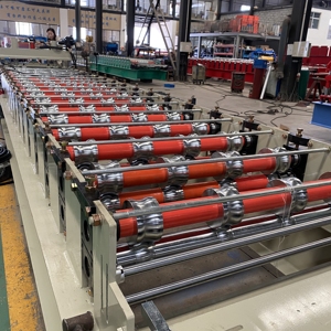 Nhà máy tốt nhất bước gạch cuộn hình thành máy thép mạ kẽm tấm lợp Máy ép - Product Image 2