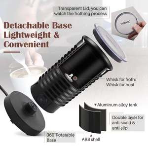 Mousseur à <span class=keywords><strong>lait</strong></span> électronique professionnel de tasse de fabricant de <span class=keywords><strong>mousse</strong></span> de Cappuccino Lattes de <span class=keywords><strong>Nespresso</strong></span> pour le café - Product Image 6