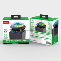 Ventilateurs de refroidissement supérieurs de style UFO RGB PG-XBX017 pour console Xbox Series X, contrôleur de température, refroidisseur, autres accessoires de jeu