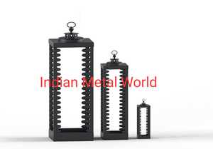 Antique Style Metal <b>Lantern</b> Votive Tea Light For Wedding Decoration <b>Black</b> <b>Lantern</b> For Home Decor Modern Style Christmas Handmade - Product Image 3