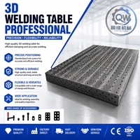 Table de soudage 3D modulaire flexible nitrurée de 28 mm pour la fabrication industrielle de l'acier