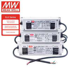 Có nghĩa là cũng elg loạt 75W 100W 150W 200W 240W 300W 12V 24V 36V IP67 không thấm nước Dali PWM 0-10V Dimmable dẫn lái xe cung cấp điện - Product Image 1