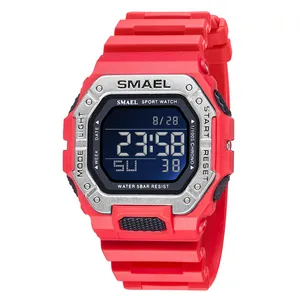 Мужские водонепроницаемые цифровые часы SMAEL, спортивные наручные часы 8059
