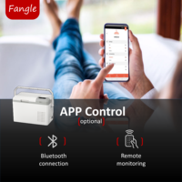 FJ9 App Control Réfrigérateurs de voiture Batterie détachable et réfrigérateur solaire Réfrigérateur automatique portable