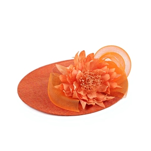 Sombrero Fascinador <span class=keywords><strong>de</strong></span> Sinamay Verde Claro con Flor Hecha a Mano para Mujer, Ideal para Fiestas Formales, Té, Bodas, Carreras, Iglesia, Cócteles - Product Image 3