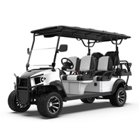 Vente en gros 2025 48V électrique Mini Club Car 4 places voiturette de golf Bus de tourisme et voiture à vendre