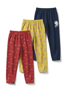 Pantalones de Pijama para Niñas, Pantalones Deportivos con Estampado y Cintura Elástica para Niños - Product Image 1