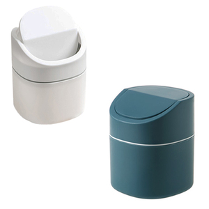 Household Desk Rubbish Garbage Bin Trash Cans Plastic Mini Waste Bins For Storage