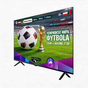 โทรทัศน์ไร้ขอบ 4K UHD ขนาด 55 65 นิ้ว พร้อมระบบปฏิบัติการ Android รองรับหลายภาษา เชื่อมต่อ WiFi ได้ - Product Image 1