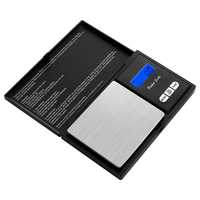 Mini Balanza de peso de diamante de oro electrónica de alta precisión, báscula de bolsillo, báscula de joyería Digital portátil