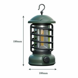 Lampe de camping LED COB à piles, lampe suspendue pour utilisation en tente extérieure - Product Image 4