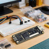 Kit de Desarrollo FPGA Sipeed Tang Nano 9K, GW1NR-9 RISC-V RV para Interfaz 8640 LUT4 64M PSRAM, Placa para Aulas