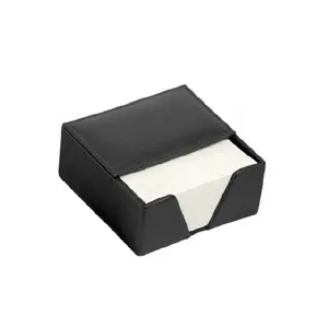 LG8033促销礼品人造革储物记事本盒小定制记事本架