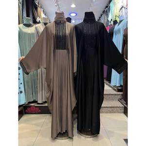 Nuovo <span class=keywords><strong>Abbigliamento</strong></span> <span class=keywords><strong>Islamico</strong></span> Tradizionale per Donne 2025, Abaya di Dubai Ispirata all'Arabia Saudita, Vestiti del Golfo Traspiranti - Product Image 5