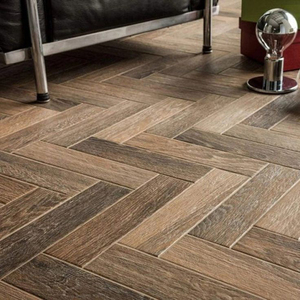 Parquet en bois d'ingénierie multicouche AVANTIMORA Grade AB OAK T&G 16mm en chevrons pour salon - Product Image 1