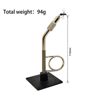 Mini-banc de montage de mouches en acier au carbone, outil de fabrication de leurres pour la pêche à la mouche, station de montage d'hameçons pour leurres artificiels, accessoires de pêche