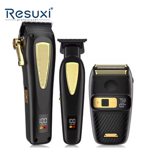 Resuxi 949 professionale taglio capelli Kit per barbiere ricaricabile a lama a T Zero-Gap rasoio lamina per <span class=keywords><strong>uomo</strong></span> - Product Image 1
