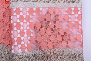 Envío gratuito guipur cordón neto bordado de encaje africana de encaje nigeriano de encaje neto de con piedras <span class=keywords><strong>1935</strong></span> - Product Image 2