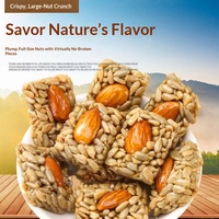 Croustilles de graines de melon et d'amandes, collation nutritive, populaire en ligne, friandises de graines grillées, mélange de noix du Fujian, vente en gros en cartons entiers