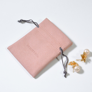 Wholesale Custom Microfiber Drawstring Jewelry Pouch <b>Hot</b> Stamping Logo TUV Certified OEM Customizable for High Quality Jewelry - Product Image 5