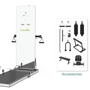 Máquina de Gimnasio Comercial Inteligente Integrada SPlan, Estación Multifuncional para Uso Doméstico con Pila de Pesas de 100 kg y Construcción Metálica - Product Image 6