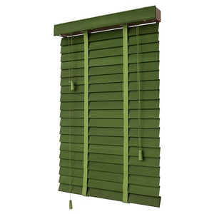 Stores en bois massif occultants électriques pour chambre à coucher, type à enroulement, sans perçage, sur mesure, pour <span class=keywords><strong>baie</strong></span> vitrée, rideaux pare-soleil, nouveau style chinois - Product Image 5