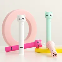 Baguette de jeu pour chat 3-en-1 avec laser USB interactif, jouet laser pour chat en ABS, fournitures pour animaux de compagnie