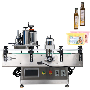 Universal Popular Round Bottle Labeling Machine Self Adhesive Desk Place Surround Bottles Label <b>Sticker</b> - Product Image 1