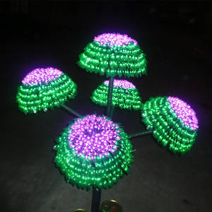 Luces LED Decorativas para Exteriores en Forma de Árbol de Hongos, IP65 Impermeables, para Navidad, Calles, Centros Comerciales, Hoteles, Resorts y Festivales - Product Image 1