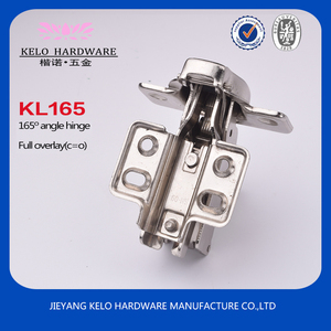 Charnière à angle de 165 degrés Kelo en acier nickelé à fermeture amortie pour armoire, cuisine, hôpital, chambre, maison, bureau, entrée - Vente chaude - Product Image 6