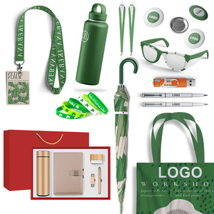 Customizable Promotional Items Logo Gift Bags Office Drinkware Business Event Merchandise Custom Gift Sets