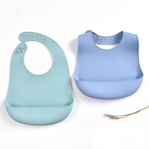 Bavaglini per Neonati e Bambini Personalizzati all'Ingrosso, Ecologici, Riutilizzabili, Impermeabili, Senza BPA, Regolabili, Facili da Pulire, <span class=keywords><strong>in</strong></span> <span class=keywords><strong>Silicone</strong></span> - Product Image 3