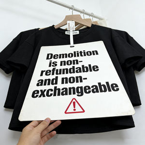 Etiquetas de Seguridad Anti-Robo para Ropa - Etiquetas Colgantes de Papel Ecológicas de Gran Tamaño, de Un Solo Uso, con Logotipo Personalizado - Product Image 1