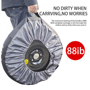 ถุงเก็บยางรถยนต์คุณภาพพรีเมียม ผ้า Oxford 600D เคลือบ PVC กันน้ำอย่างดี ปกป้องยางรถของคุณ ประหยัดพื้นที่ ใช้ซ้ำได้นาน ผลิตตามแบบ OEM - Product Image 2