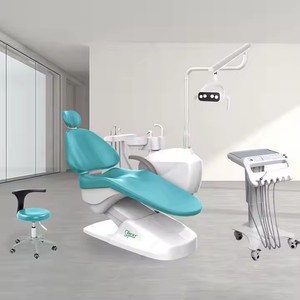 Sillón Dental Sedent Rx-Du-R5 Eléctrico con Escupidera Integrada, Azul, Plástico y Acero, Sillón Individual - Product Image 3