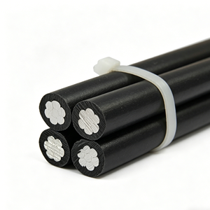 Câble Aérien ABC Industriel <span class=keywords><strong>Joca</strong></span> 4 Noyaux en Alliage d'Aluminium 4*25mm 4*50mm 4*95mm pour Ligne de Transmission Basse Tension de Construction - Product Image 6