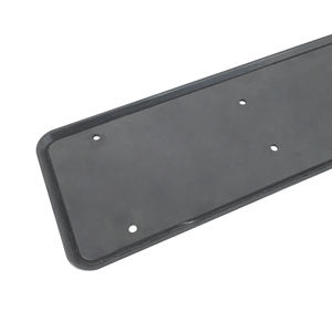 Marco de Matrícula de Plástico Negro Estándar Estilo Irakí para Soporte de Placa de Matrícula de Automóvil - Product Image 4