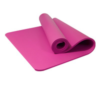 Colchonetas gruesas con estampado personalizado para yoga, esterilla de yoga antideslizante con etiqueta privada mate respetuosa con el medio ambiente, 10mm