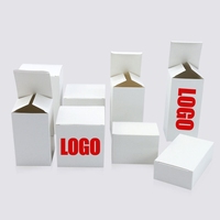 Ventes de bougies parfumées aux huiles essentielles, emballages personnalisés en carton blanc, papier kraft brun, boîtes blanches et noires