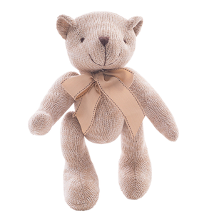 30cm graziosi giocattoli di peluche di orsacchiotto rosa bianco luce viola portachiavi a forma di cuore per bambini realizzati in tessuto di cotone peluche - Product Image 1