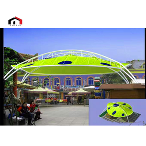 New Design 2024 Durable PTFE PVDF Tensile Membrane Structure Car Parking Shed <b>Canopy</b> <b>Tent</b> Steel Structure for Roof Stadium - Product Image 4
