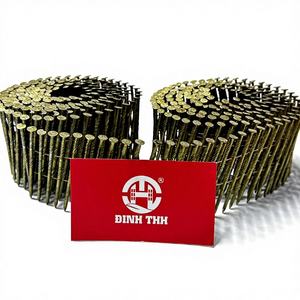 Clous en bobine de fil de fer galvanisé de qualité supérieure 2,5x64mm à tige filetée dentelée pour conteneurs de marchandises lourdes en provenance du Vietnam - Product Image 1