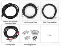 Refroidisseur de stationnement PHURW OEM/ODM, climatiseur de stationnement de haute qualité, kit de refroidisseur de stationnement en gros, refroidisseur de stationnement 24V pour camion