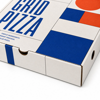 Cajas de Pizza Coloridas para Llevar, Cajas de Pizza Corrugadas Impresas Personalizadas, Fábrica de Cajas de Pizza al por Mayor