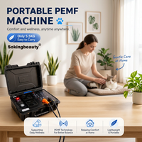Appareil PEMF de haute qualité et pratique pour animaux, favorisant une meilleure qualité de sommeil, relaxation musculaire, thérapie PEMF pour clinique vétérinaire