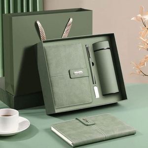Wholesale Promotional Luxury Gifts Items Business Gift Thermos <b>Cup</b> Notebook Customized With Pen and Bottle - Product Image 6