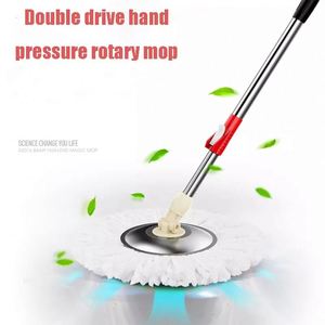 Hot <b>Sale</b> Factory Best Easy Cleaning Microfiber <b>Mops</b> Swivel Spinning 360 Rotating Clean Floor Spin Magic <b>Mop</b> with Plastic Bucket - Product Image 5